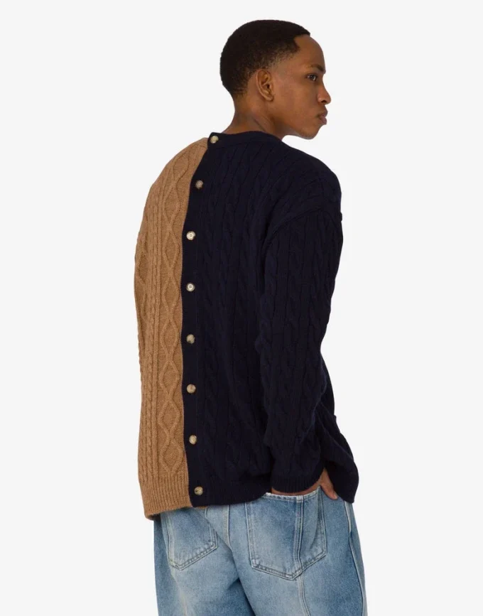 Alpaca blend cardigan