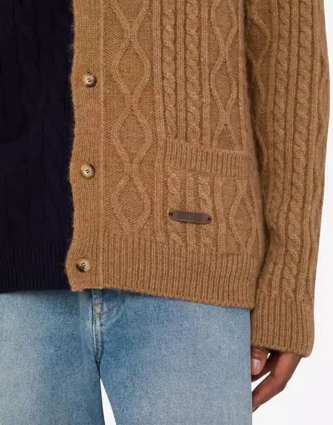 Alpaca blend cardigan