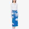 Archive Clouds cotton bull skirt