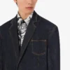 Blue cotton denim jacket