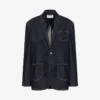 Blue cotton denim jacket