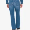 Blue cotton denim pants