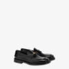 Brushed calfskin loafers
