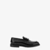 Brushed calfskin loafers