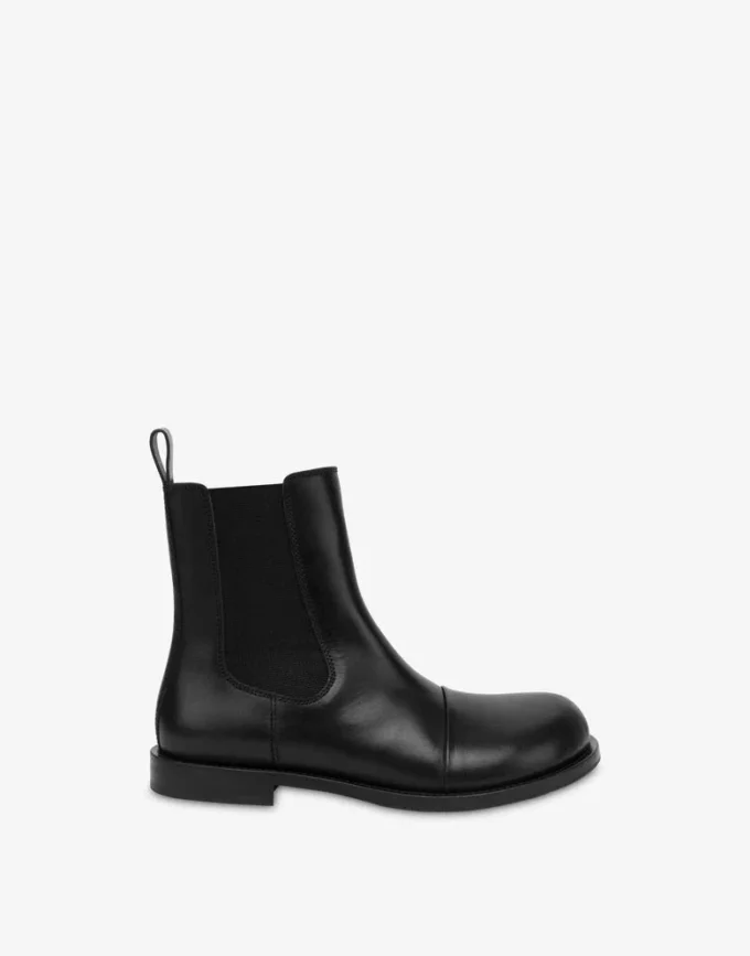 Calf ankle boots