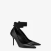 Calfskin pumps