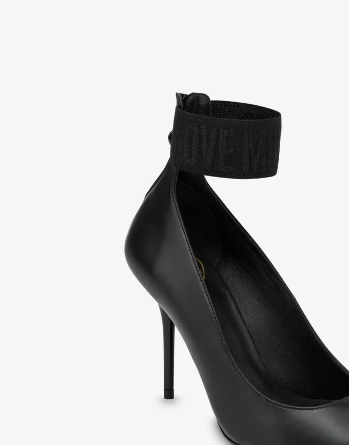 Calfskin pumps