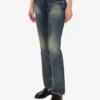 Cotton denim pants