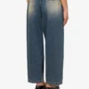 Cotton denim pants