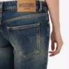Cotton denim pants