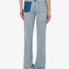 Cotton denim trousers