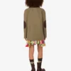 Cotton diagonal jacket