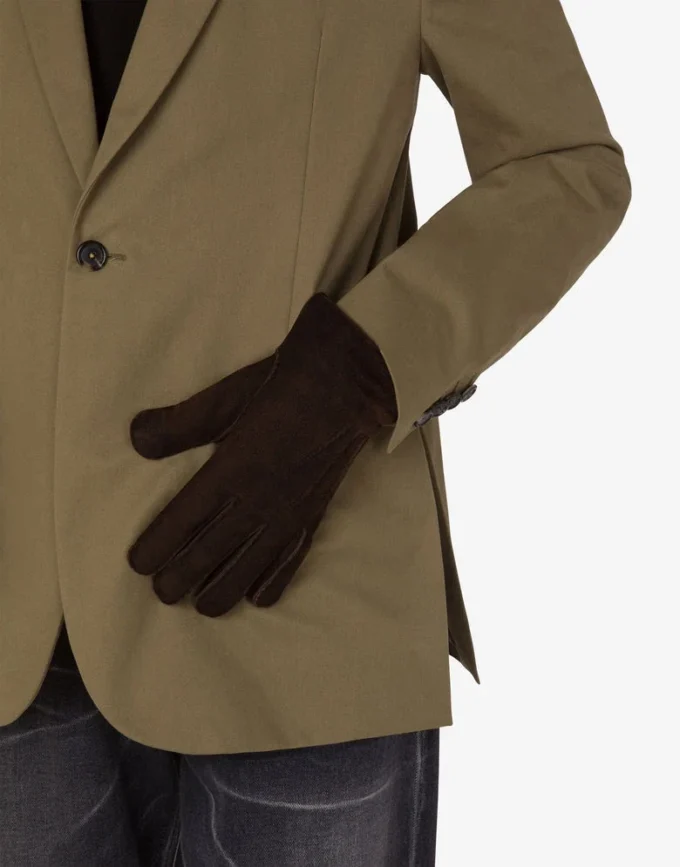 Cotton diagonal jacket