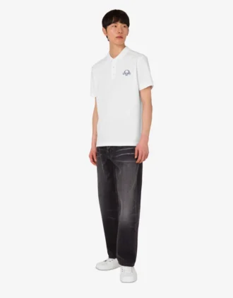 Cotton pique polo shirt Laurel Crown
