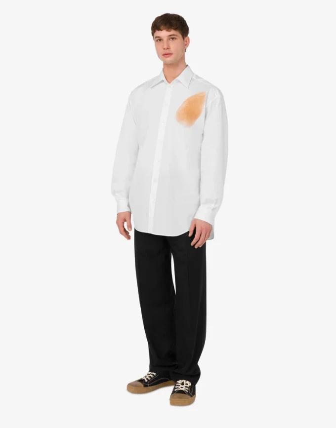 Wool canvas pants
