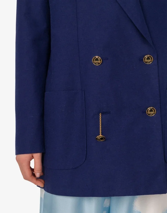 Cotton shantung jacket Laurel Crown