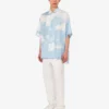 Cotton shantung pants