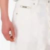 Cotton shantung pants