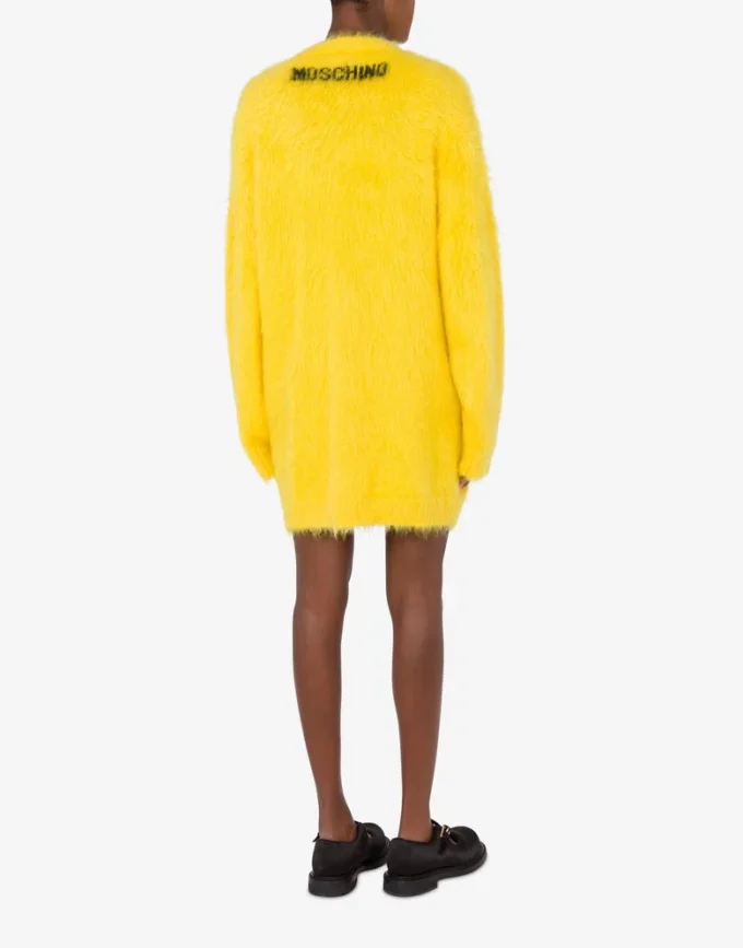 Dress in brushed mohair Smiley