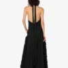 Embroidered cotton poplin dress