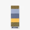 Embroidered patchowrk scarf