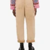 Garment-dyed drill pants