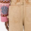 Garment-dyed drill pants