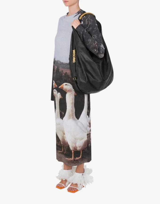 Large Moschino Handle Me Bag