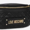 Lettering Logo quilted belt bag