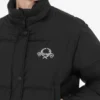 Lightweight Nylon Down Jacket Laurel Crown Logo