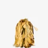 Mirror effect bucket bag