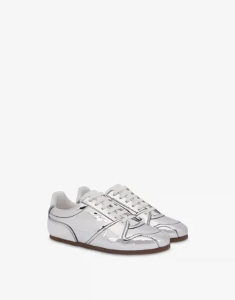 Mirror effect sneakers