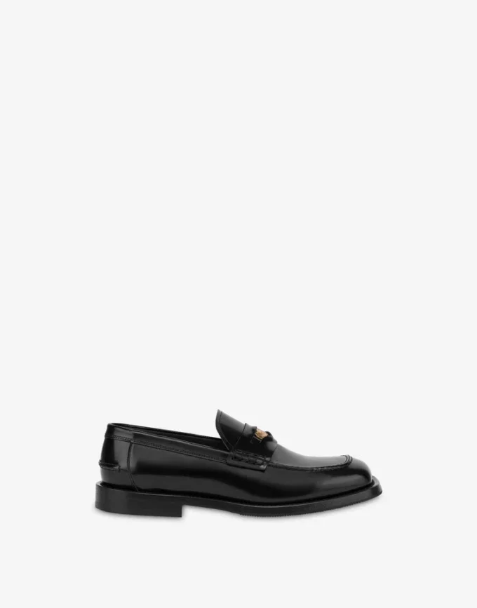 Moccasins in brushed calfskin