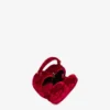 Moschino Love Me bag in velvet
