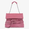 Moschino Tie Me bag in suede Medium