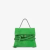Moschino Tie Me bag in suede Small