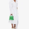 Moschino Tie Me bag in suede Small