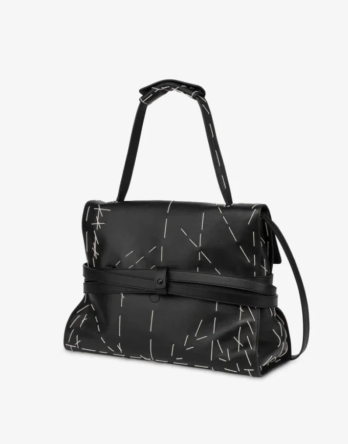 Moschino Tie Me Medium Hand Bag