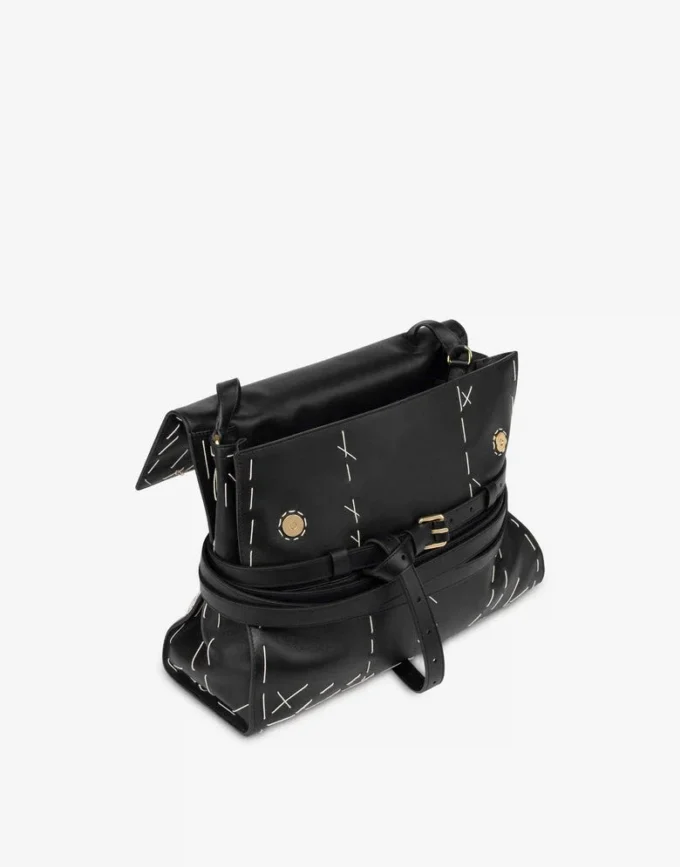 Moschino Tie Me Medium Hand Bag