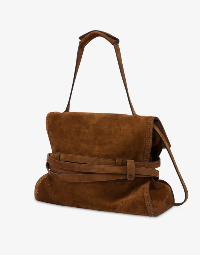 Moschino Tie Me Medium Shoulder Bag