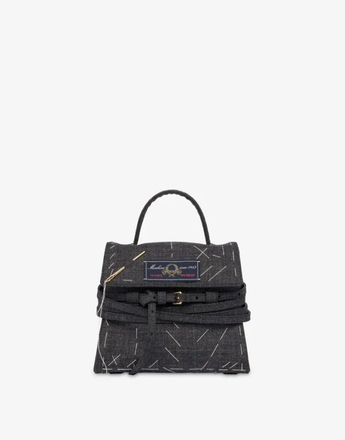 Moschino Tie Me Small Hand Bag
