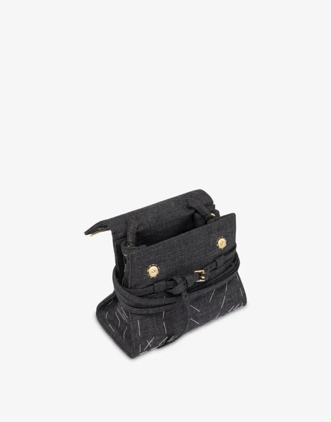 Moschino Tie Me Small Hand Bag