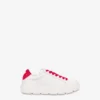 Nappa leather and lambskin sneakers