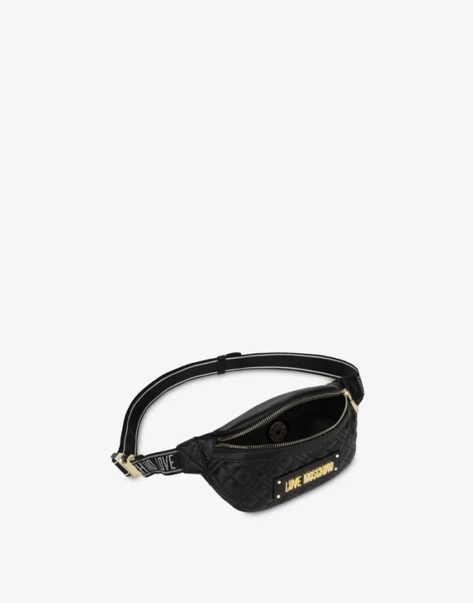 New Shiny Quilted Fanny Pack