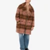 Oversized coat in soft fabric