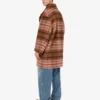 Oversized coat in soft fabric