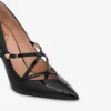 Patent leather pumps
