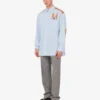 Printed cotton poplin shirt