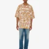 Printed organic cotton jersey T-shirt