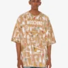 Printed organic cotton jersey T-shirt